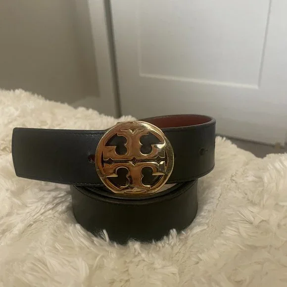 Tory Burch Reversible Belt - Black and Brown 19050520_52791291_600.jpg main image 2